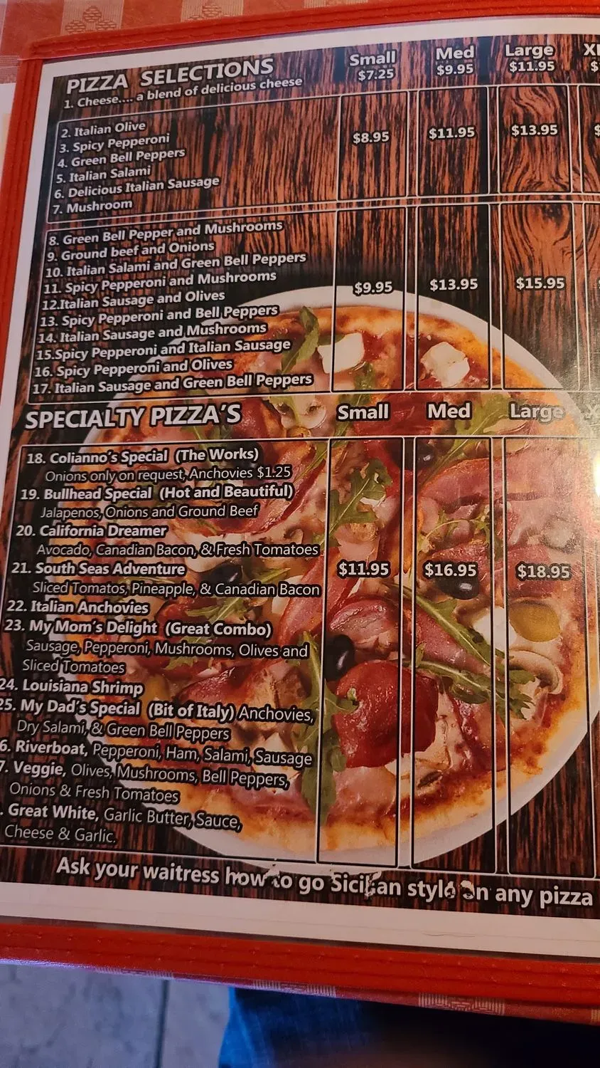 Menu 6