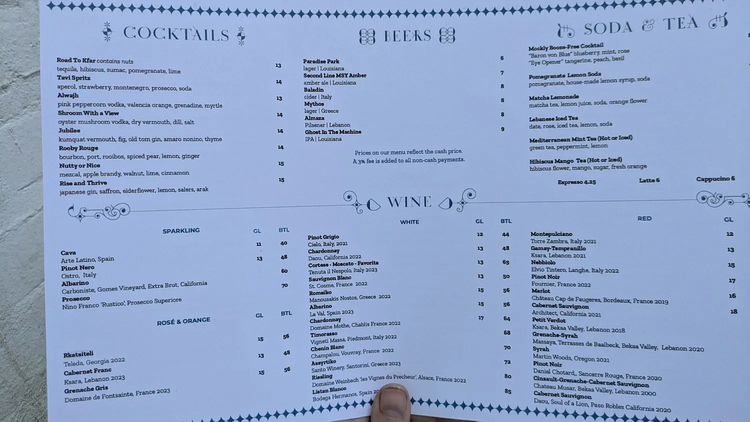 Menu 4