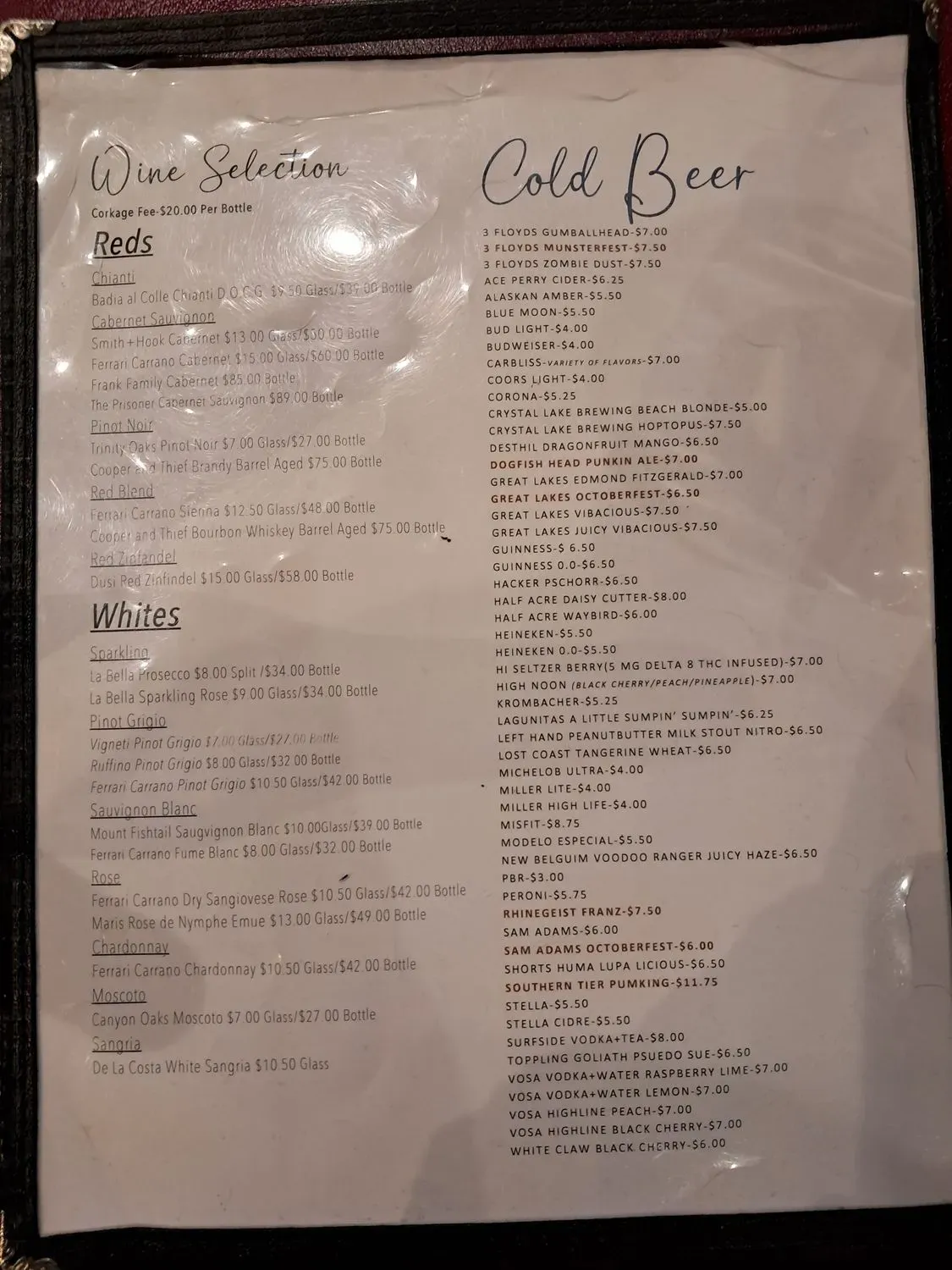 Menu 6