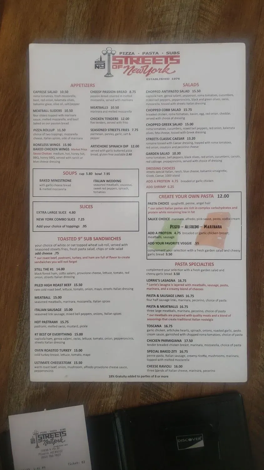 Menu 3