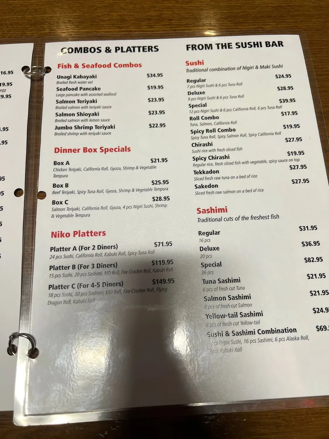 Menu 4