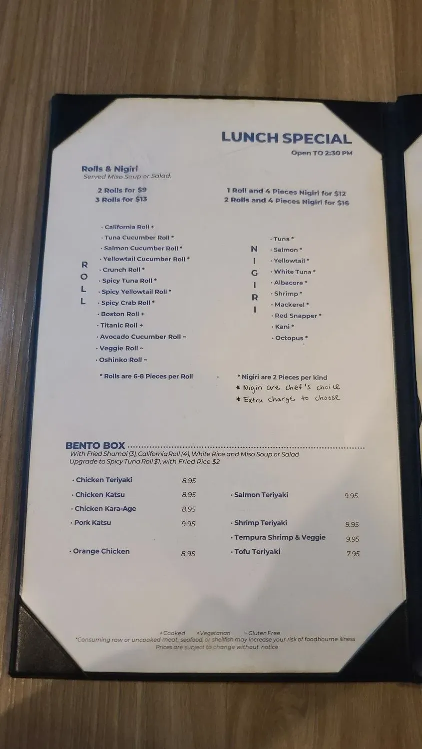 Menu 4