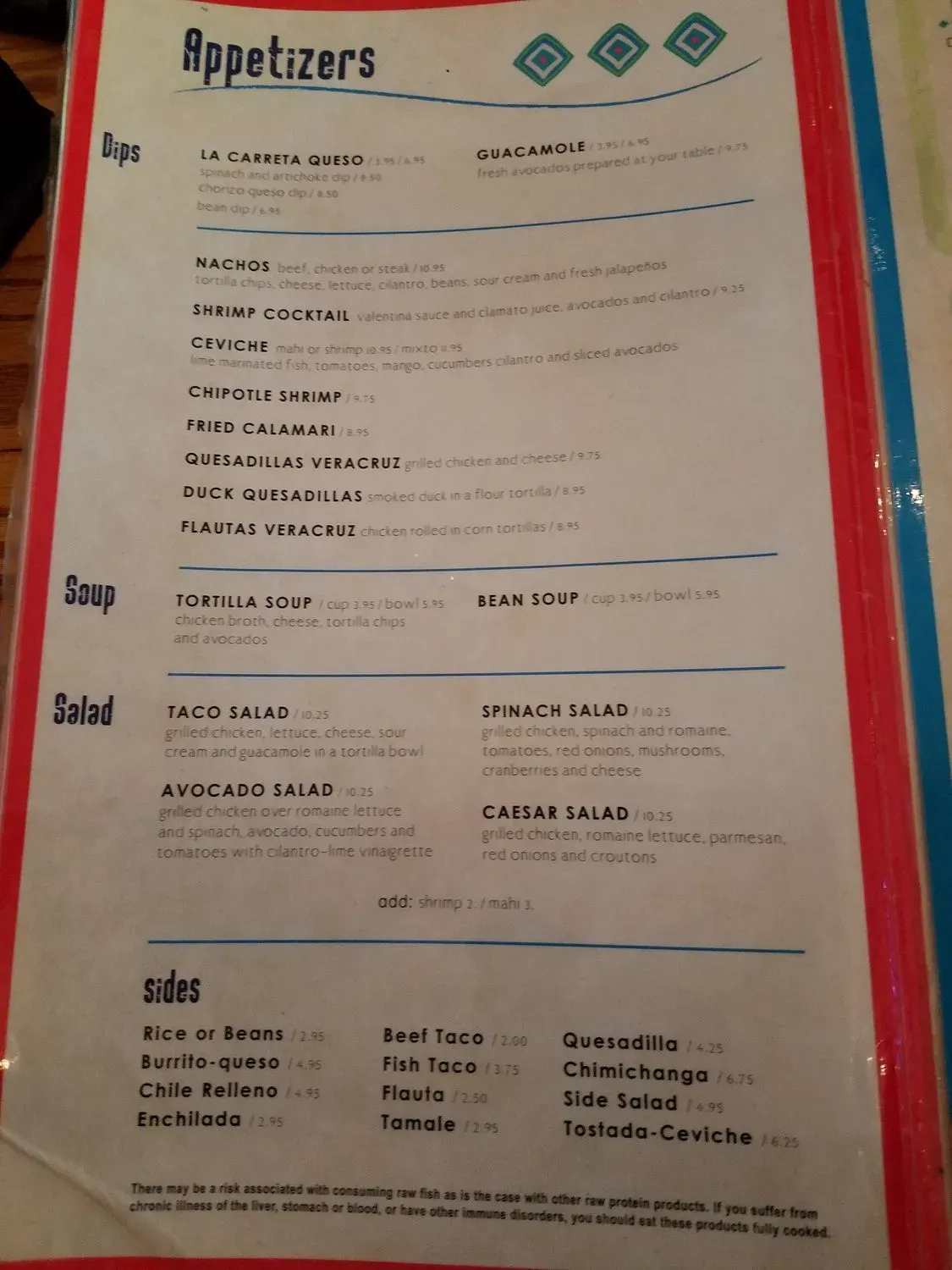 Menu 6