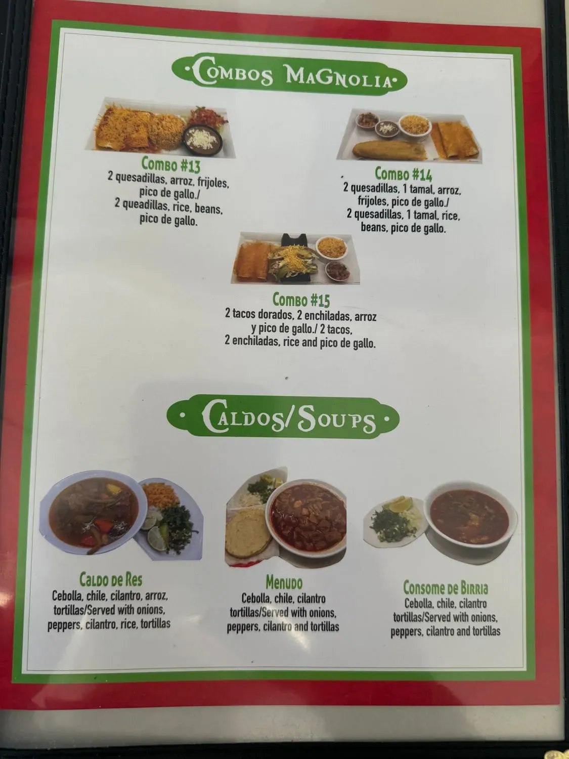 Menu 4