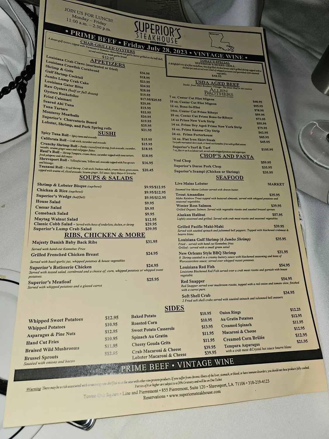 Menu 3