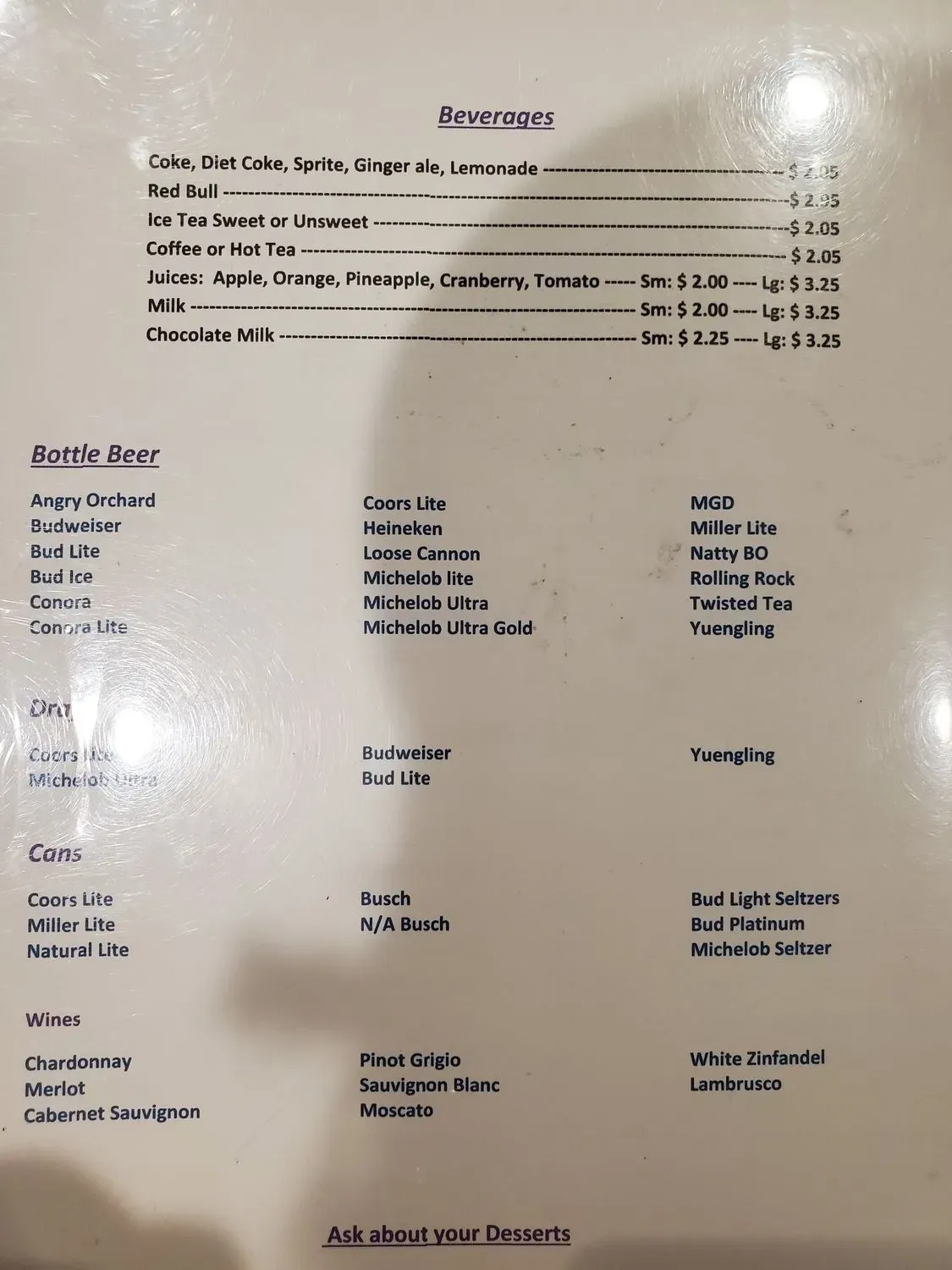 Menu 4