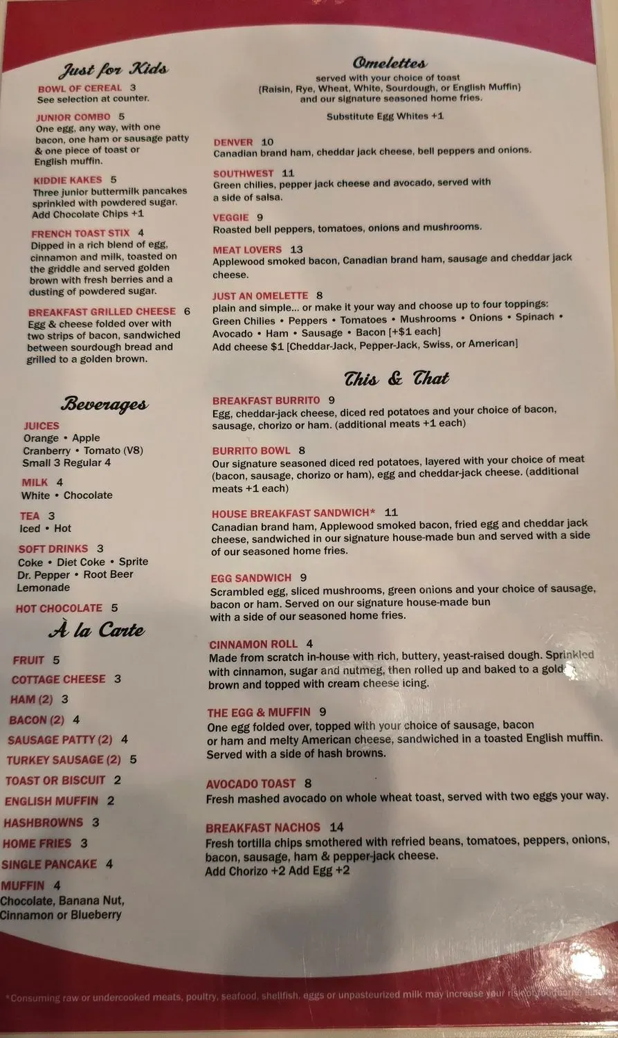 Menu 4