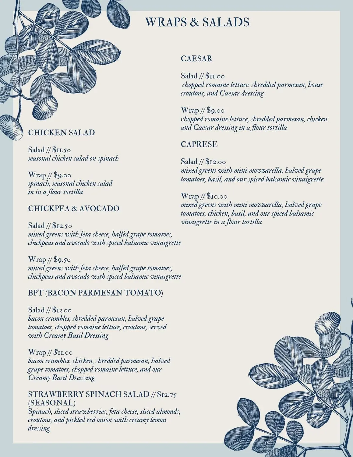 Menu 3