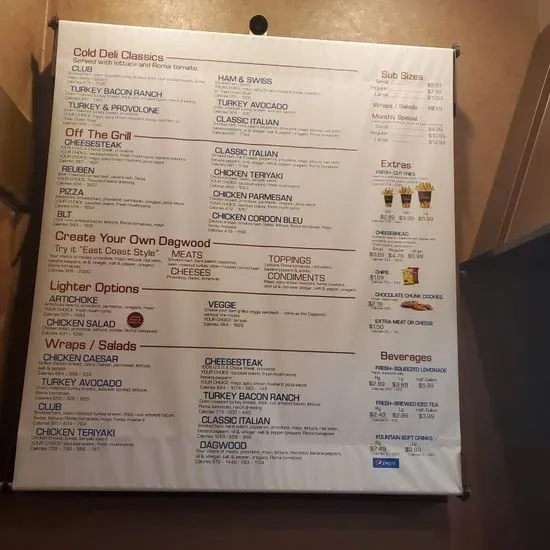 Menu 3