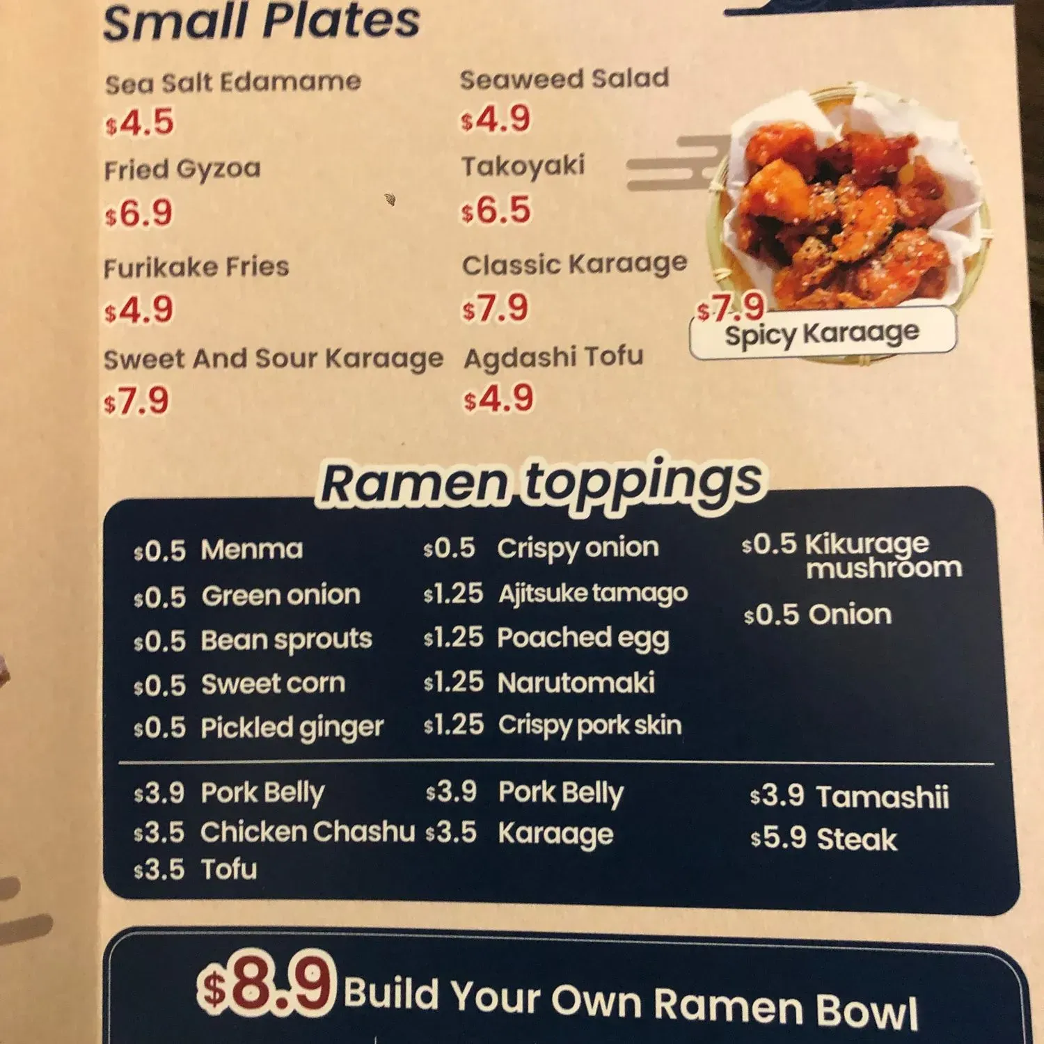 Menu 3