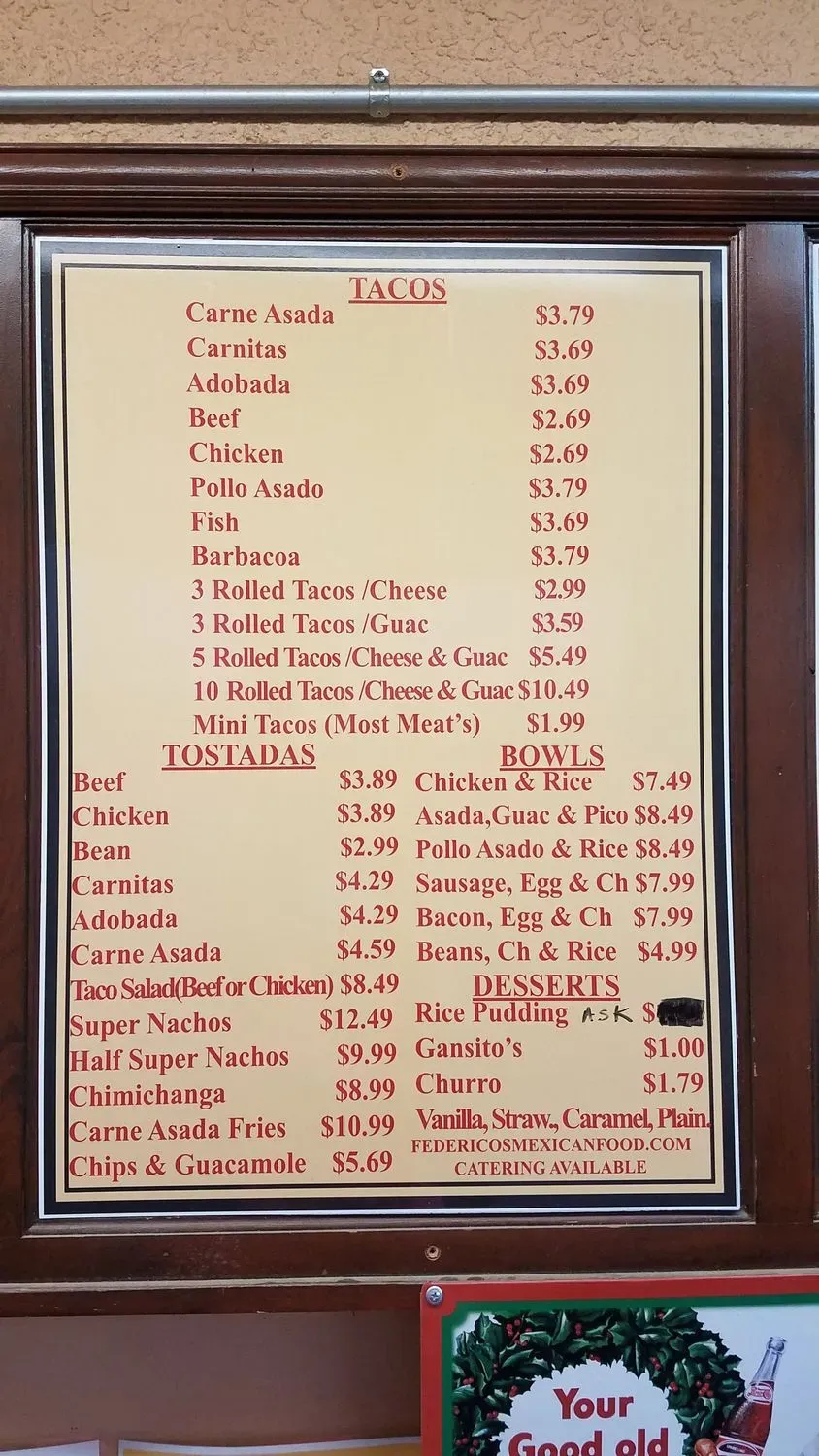 Menu 6