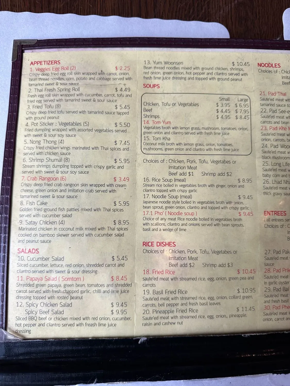 Menu 6