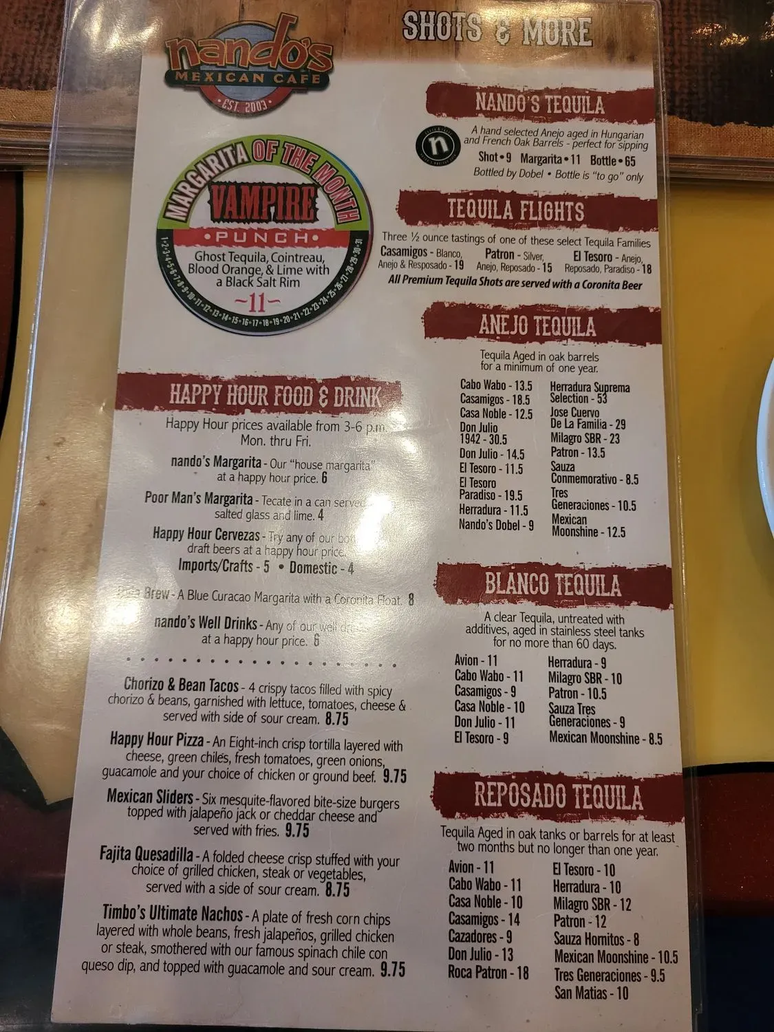 Menu 3