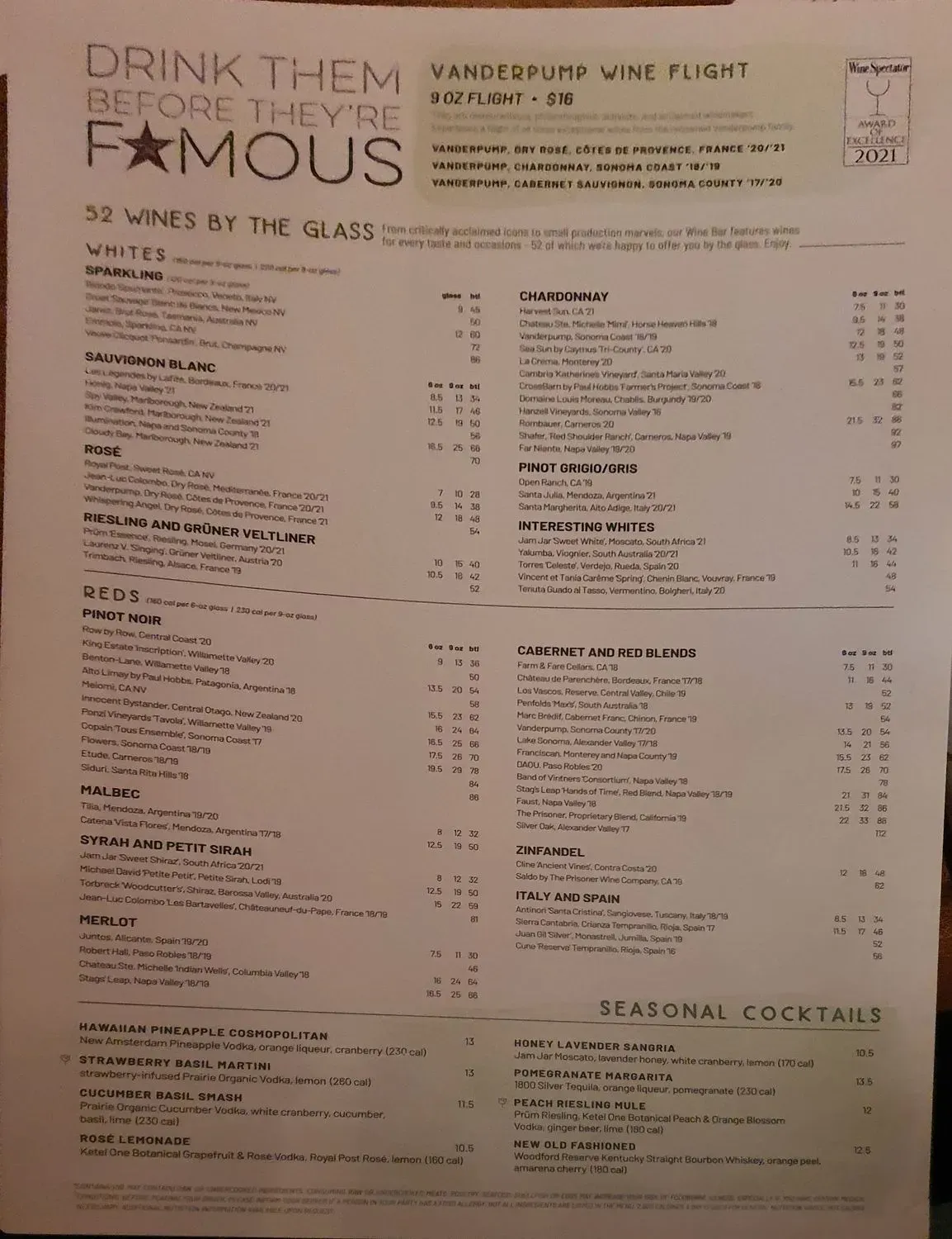 Menu 6