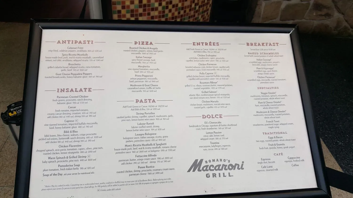 Menu 4