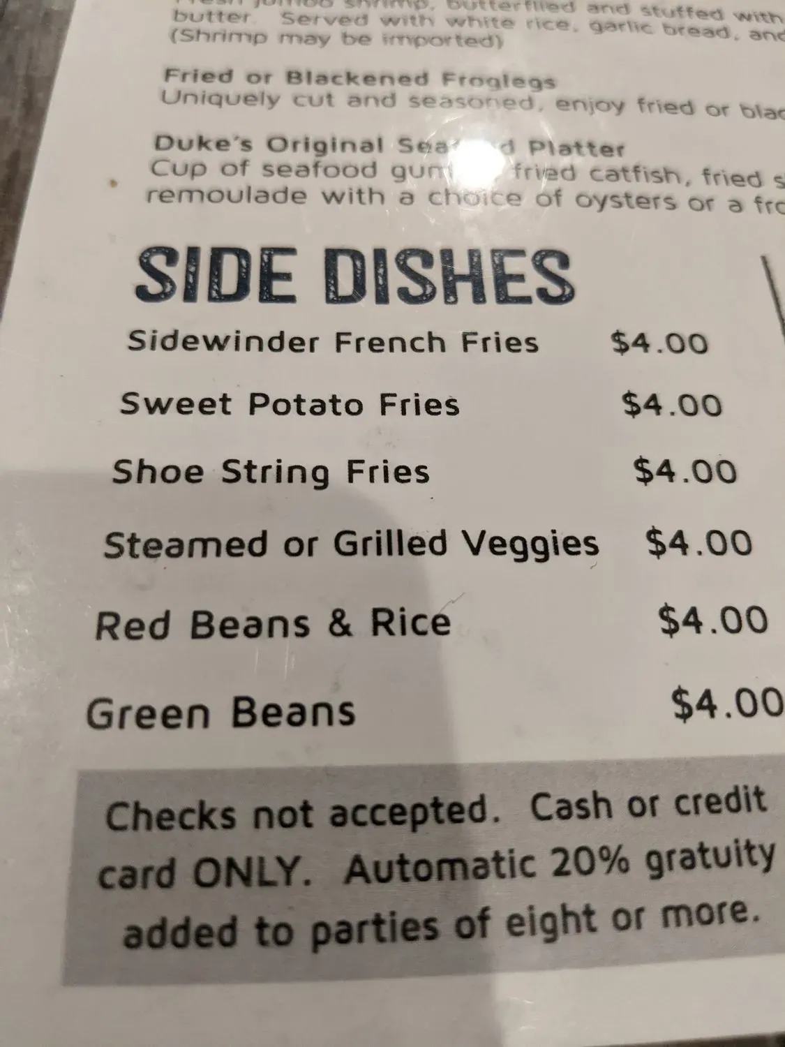 Menu 6