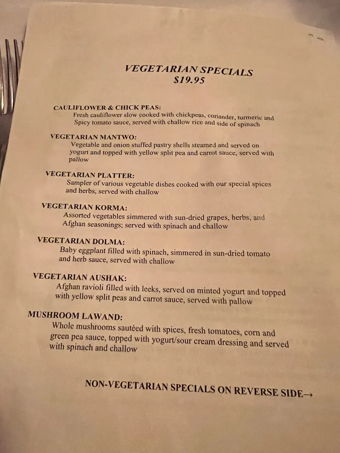 Menu 4