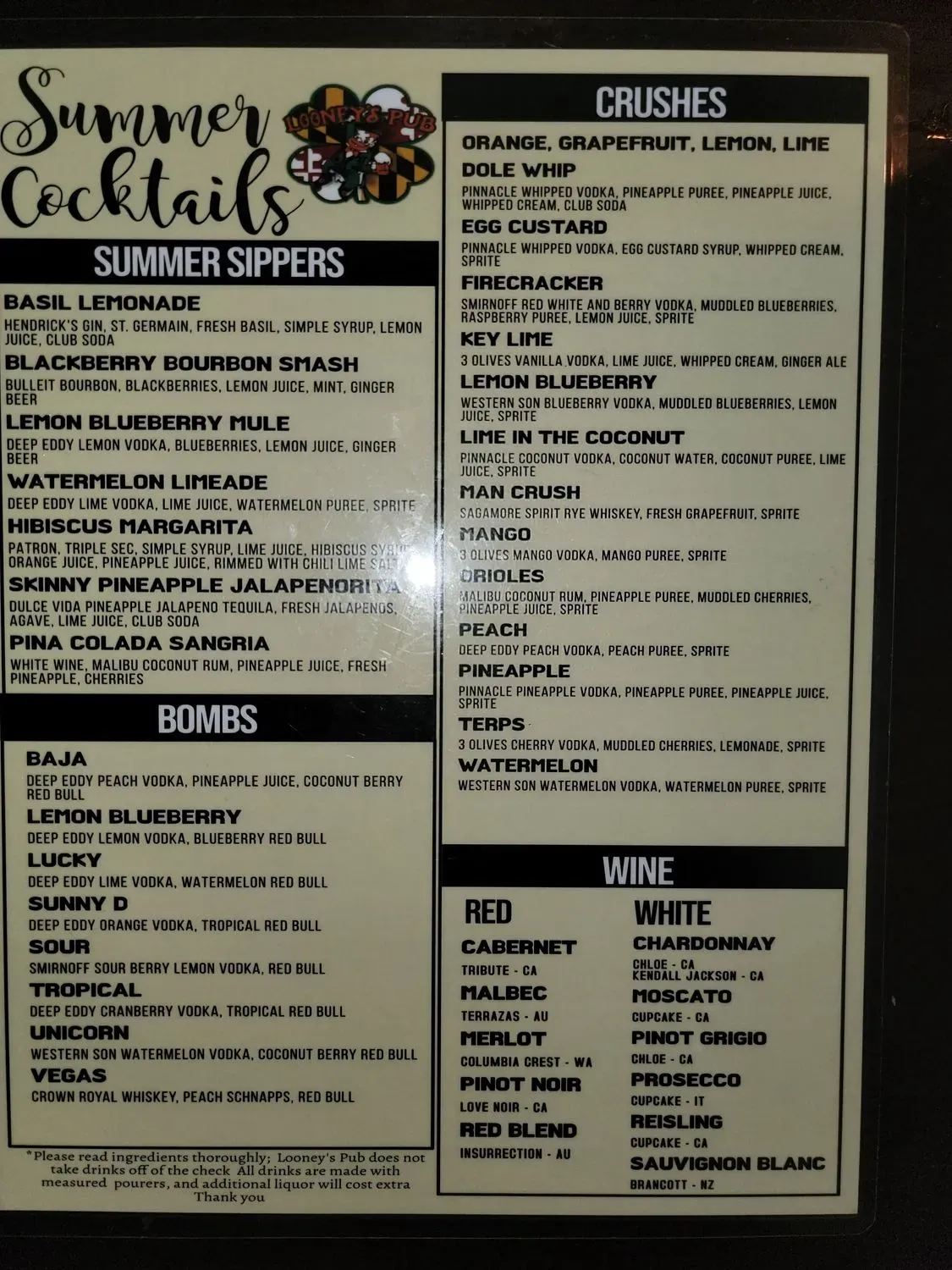 Menu 6