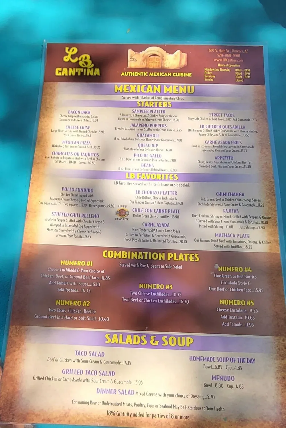 Menu 3