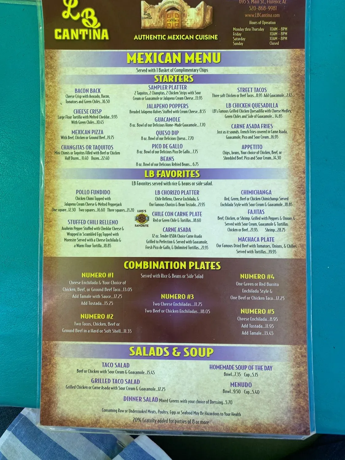 Menu 4