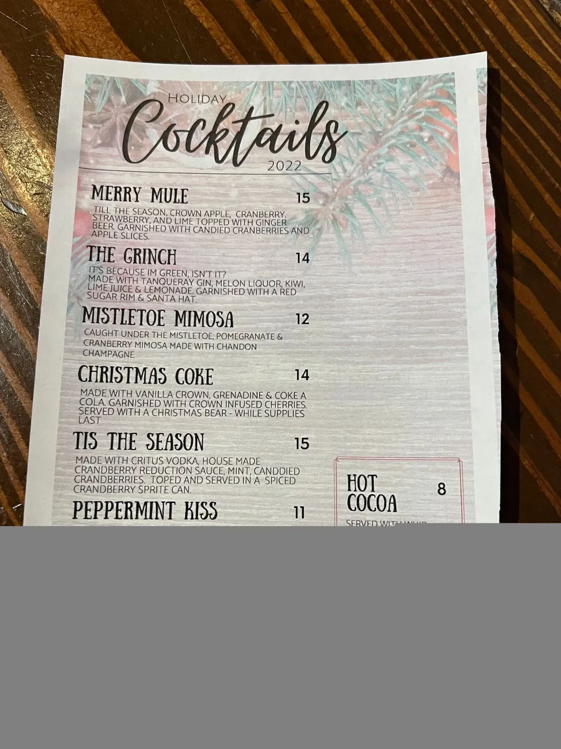 Menu 4