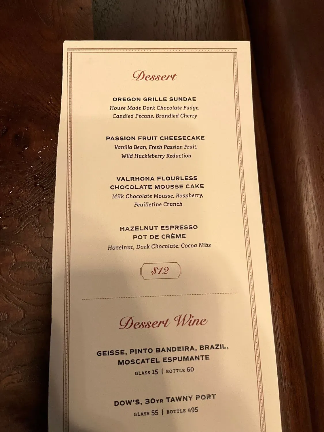 Menu 6