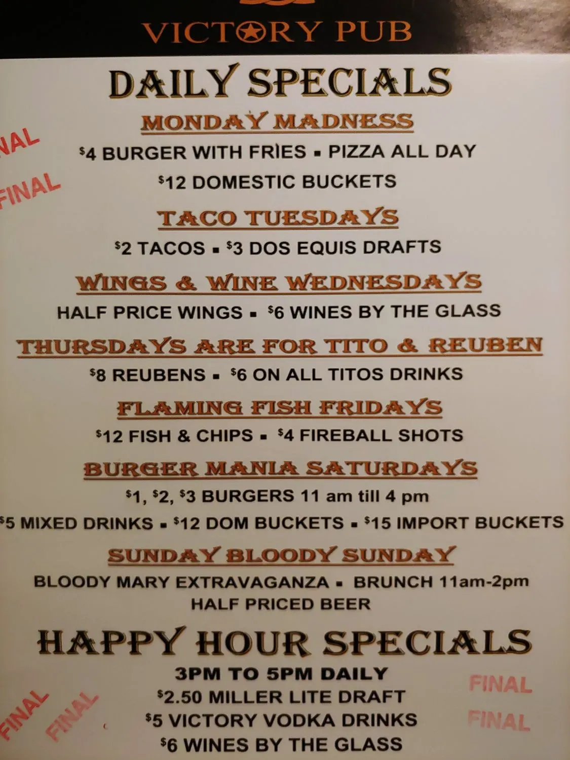 Menu 3