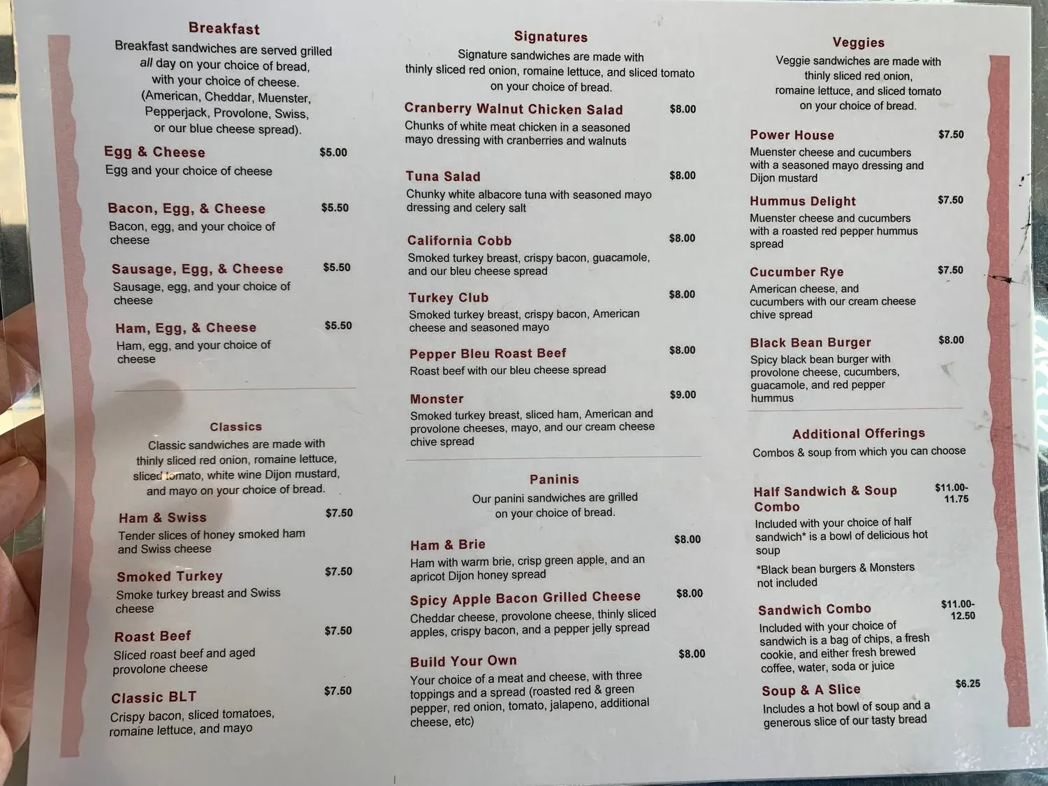 Menu 3