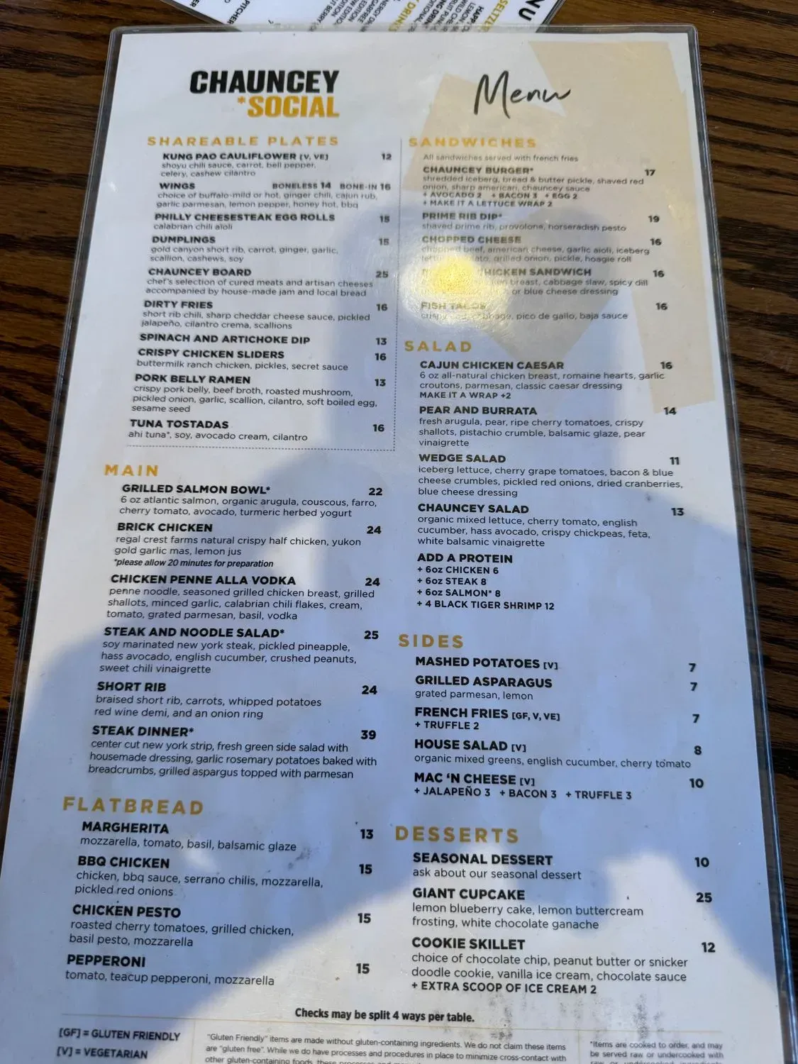 Menu 4