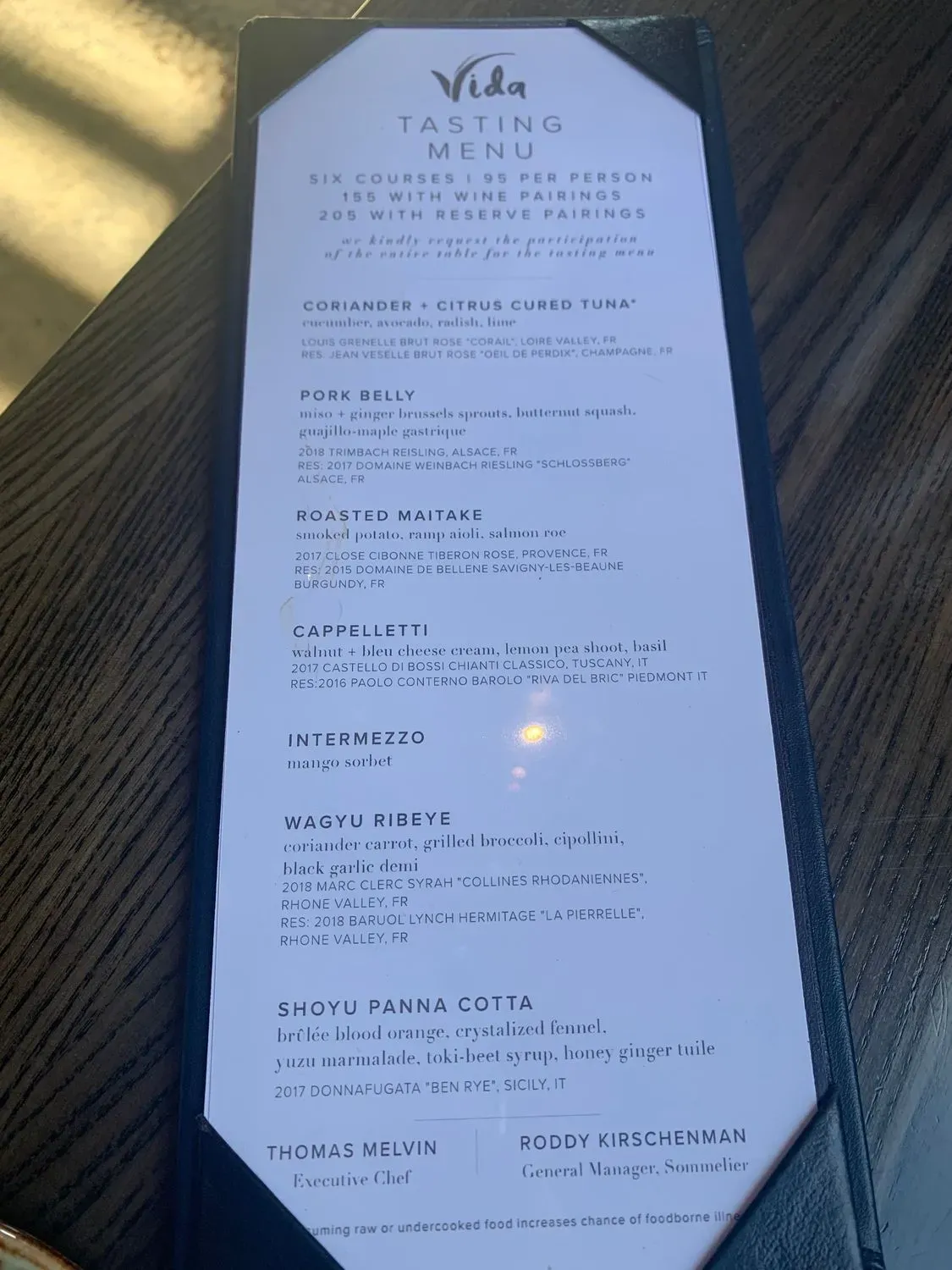 Menu 6