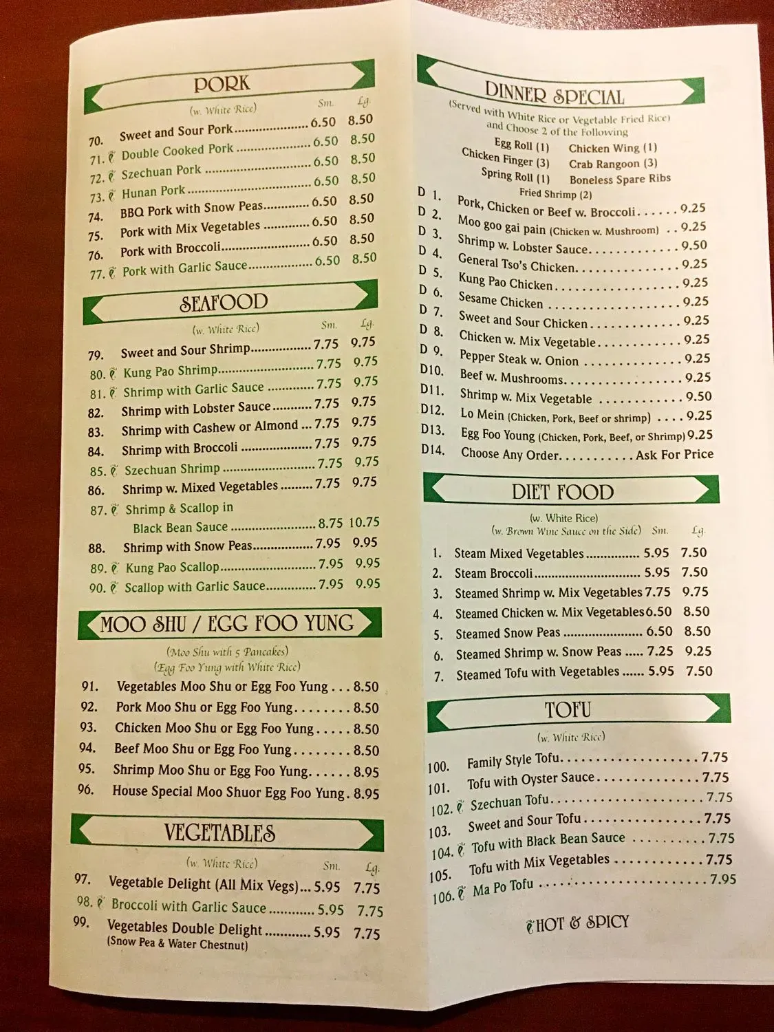 Menu 6