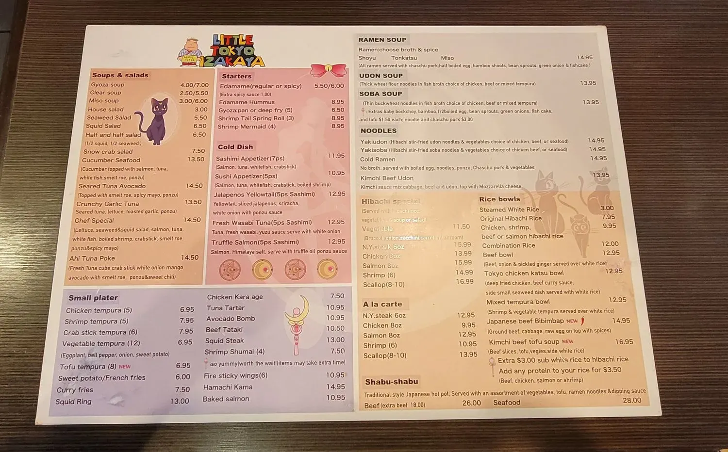 Menu 6