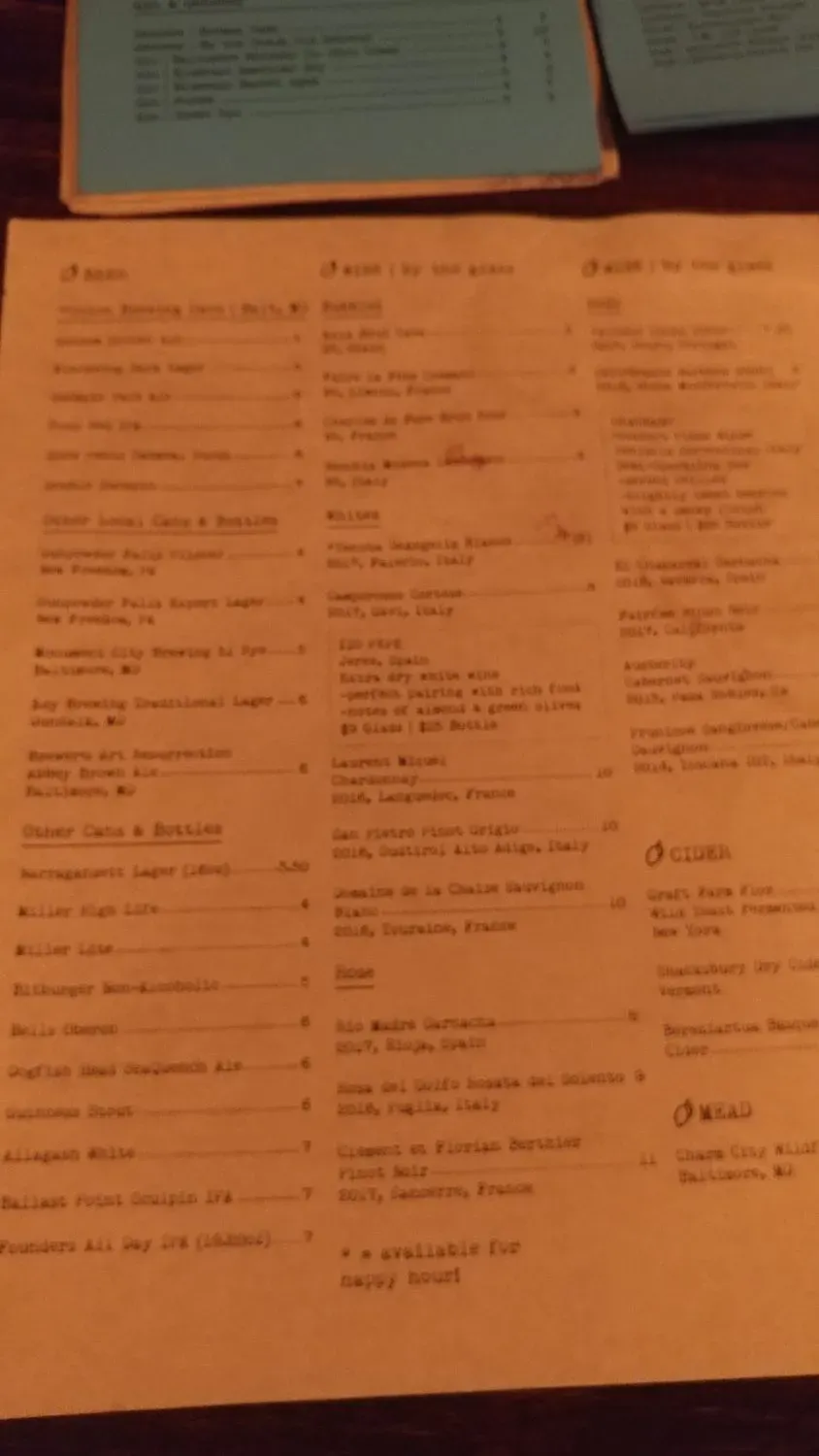 Menu 6