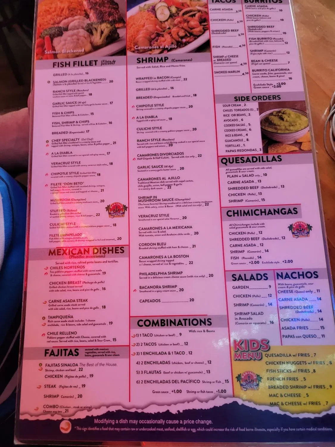 Menu 6