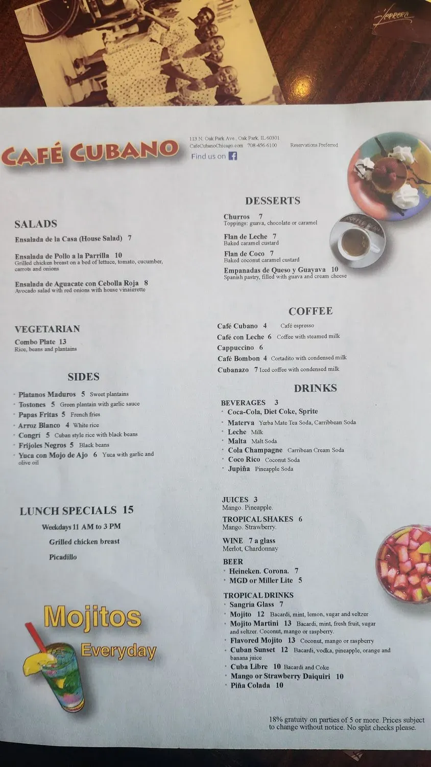 Menu 6