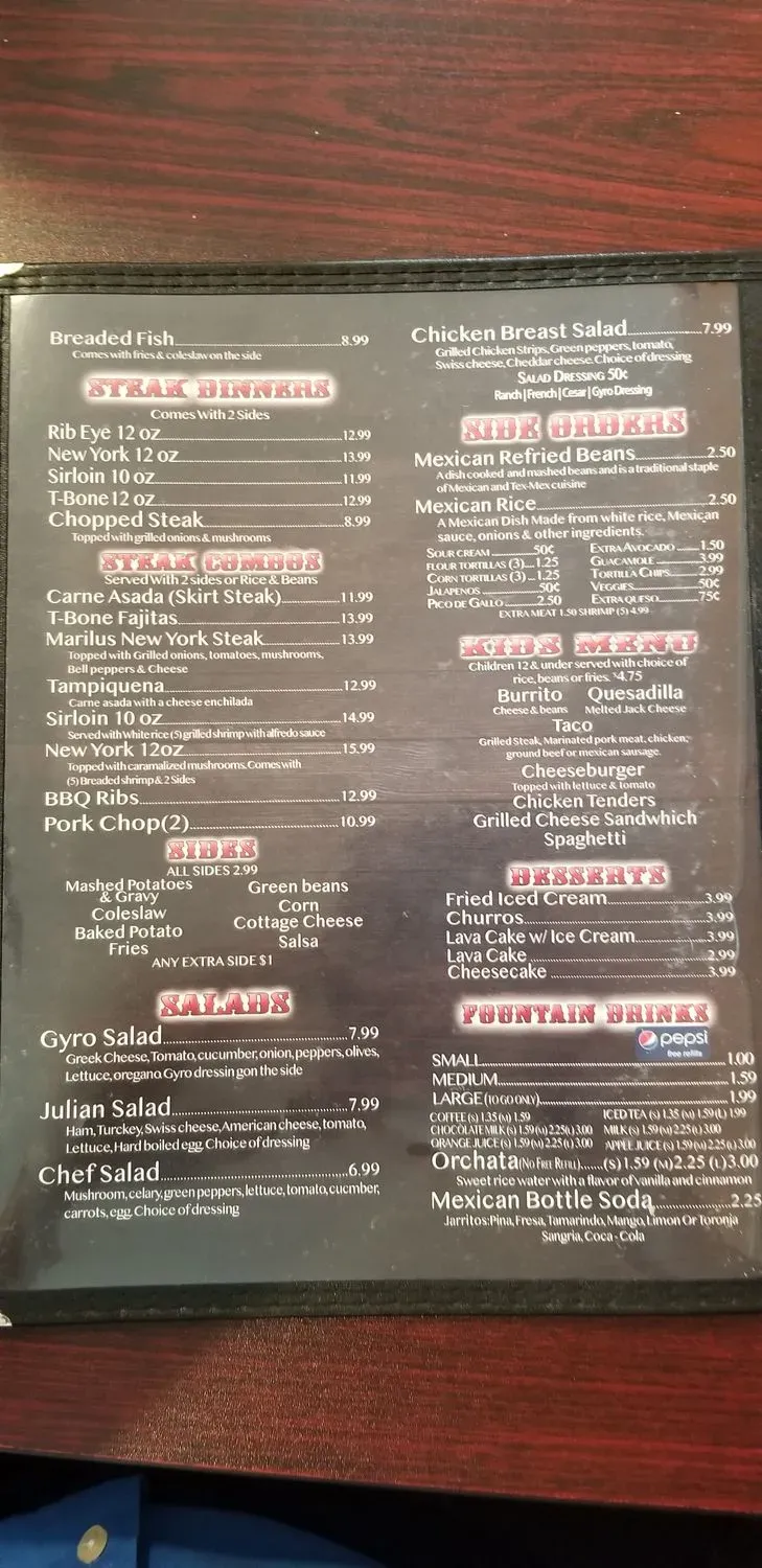 Menu 6