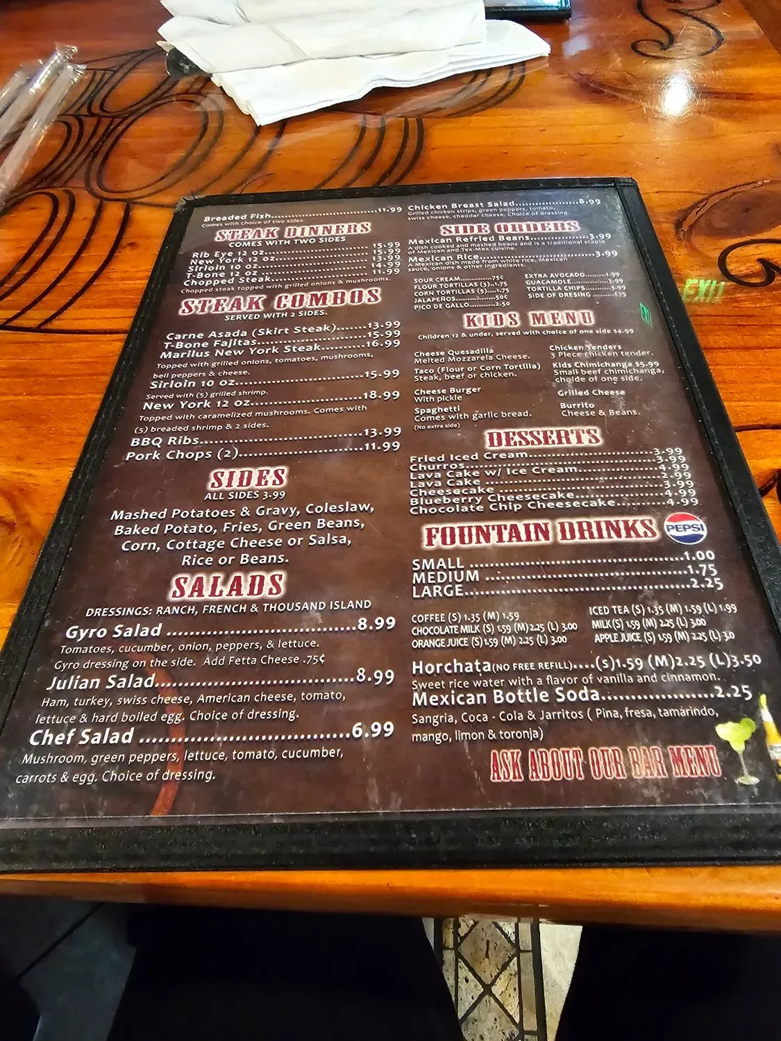 Menu 3