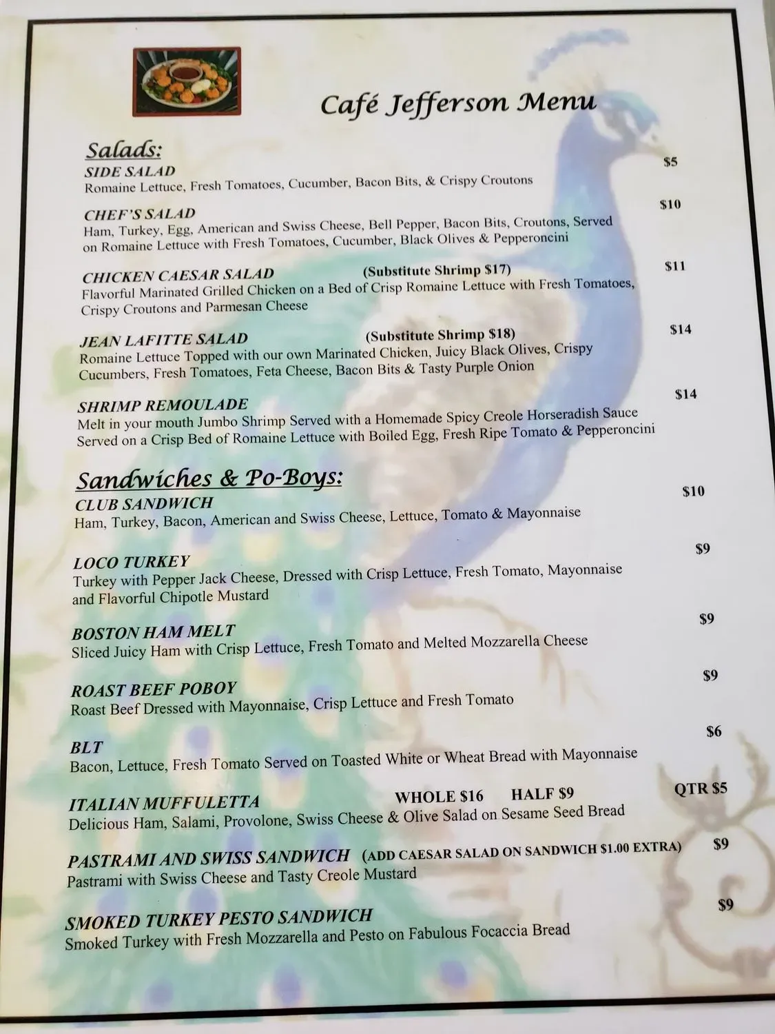 Menu 4