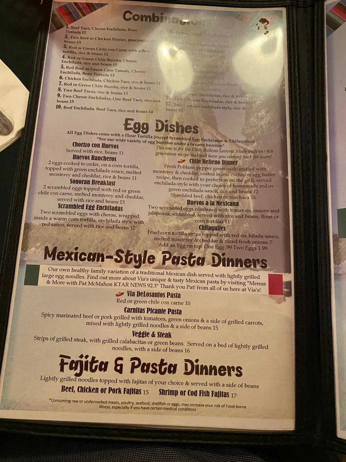 Menu 6