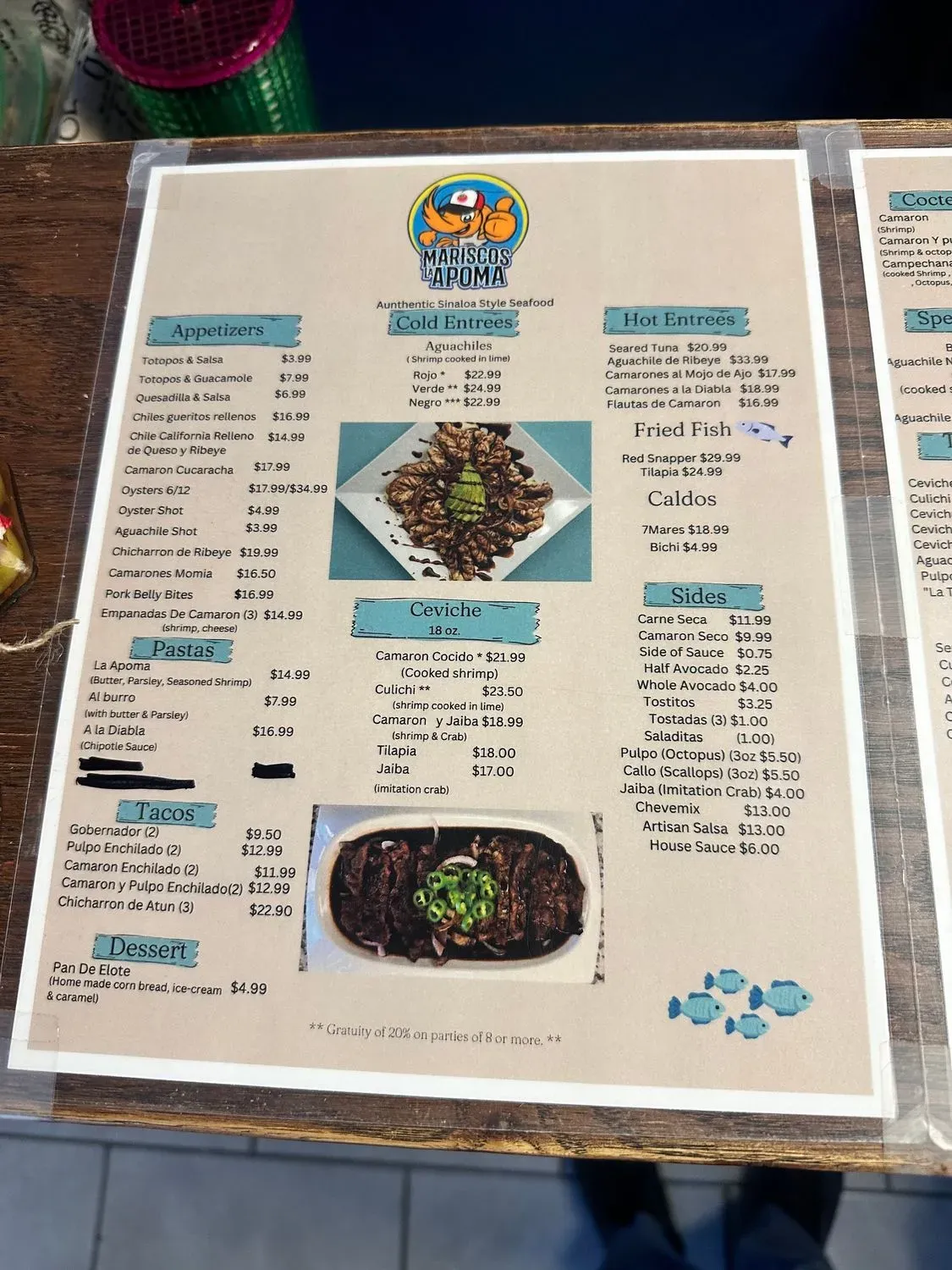 Menu 6