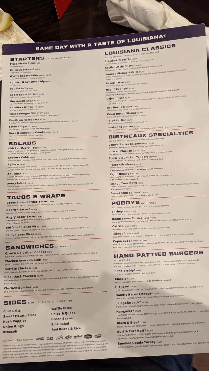 Menu 3