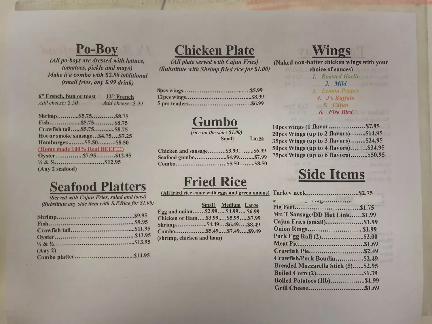 Menu 4