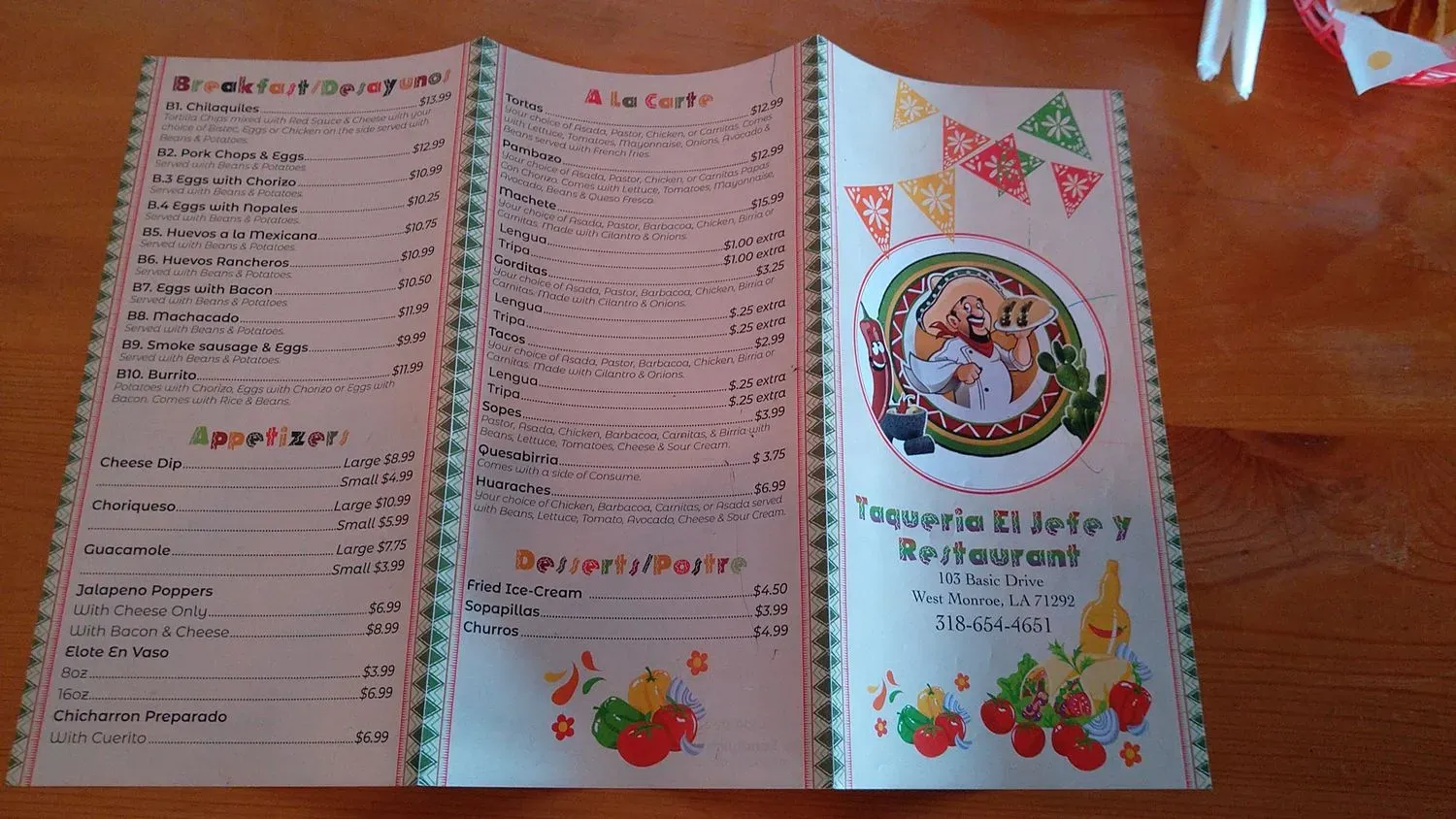 Menu 3