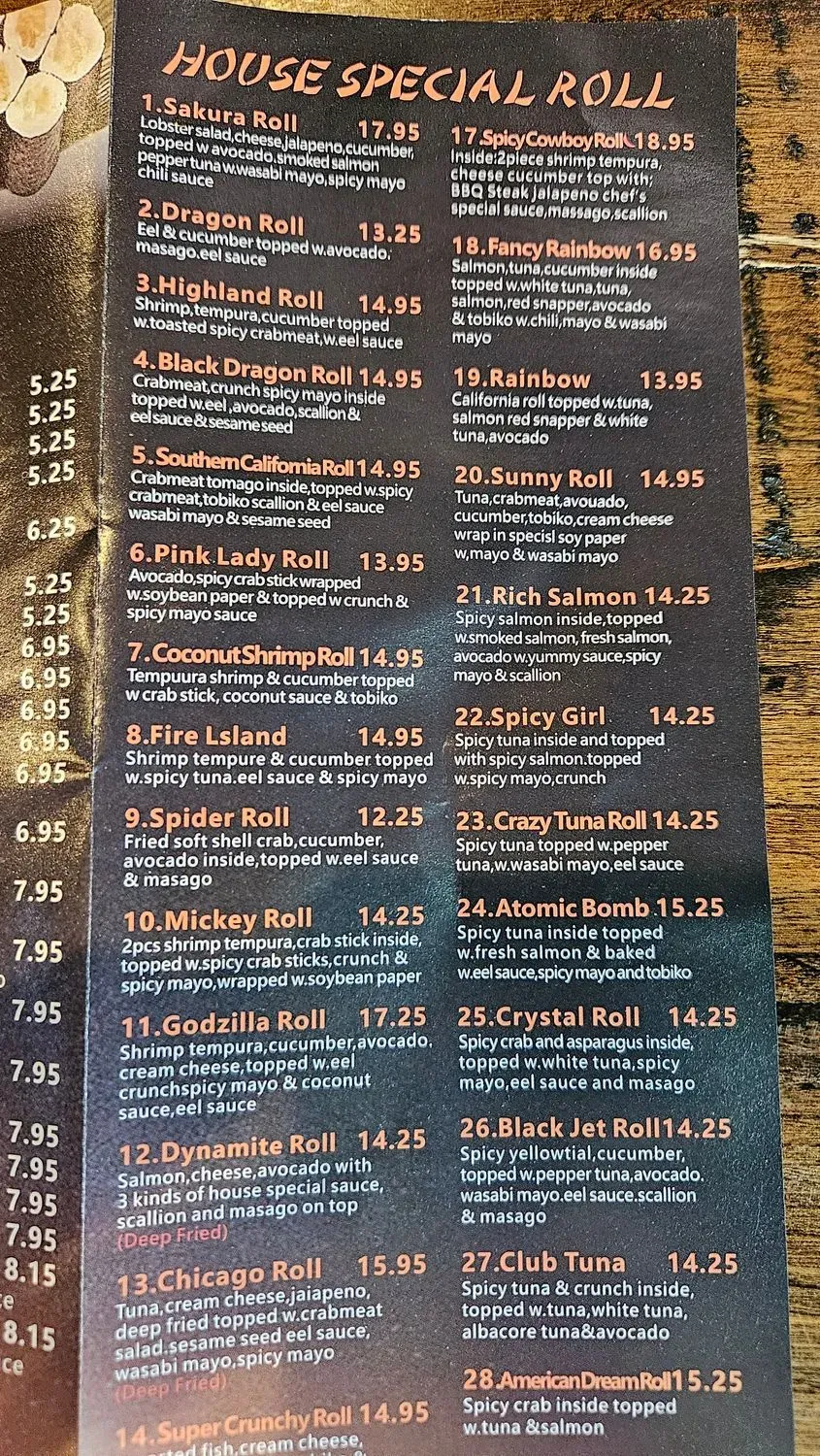 Menu 4