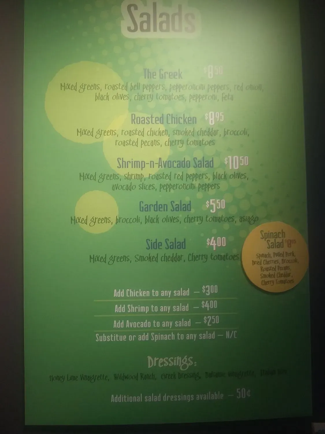 Menu 3