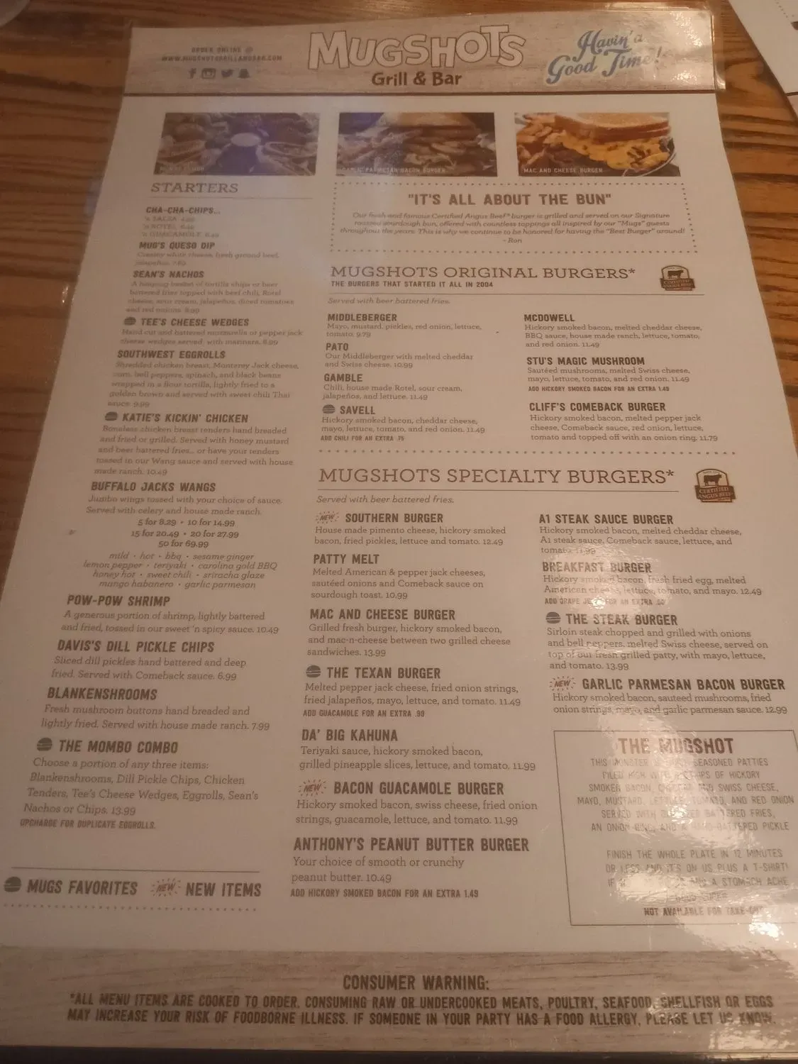 Menu 6