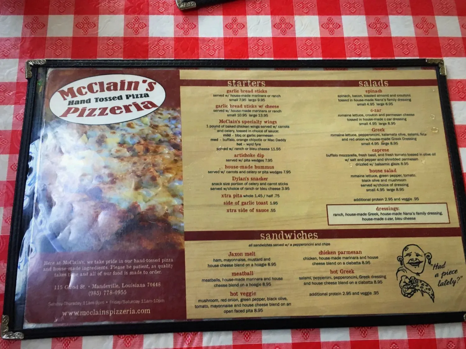 Menu 4