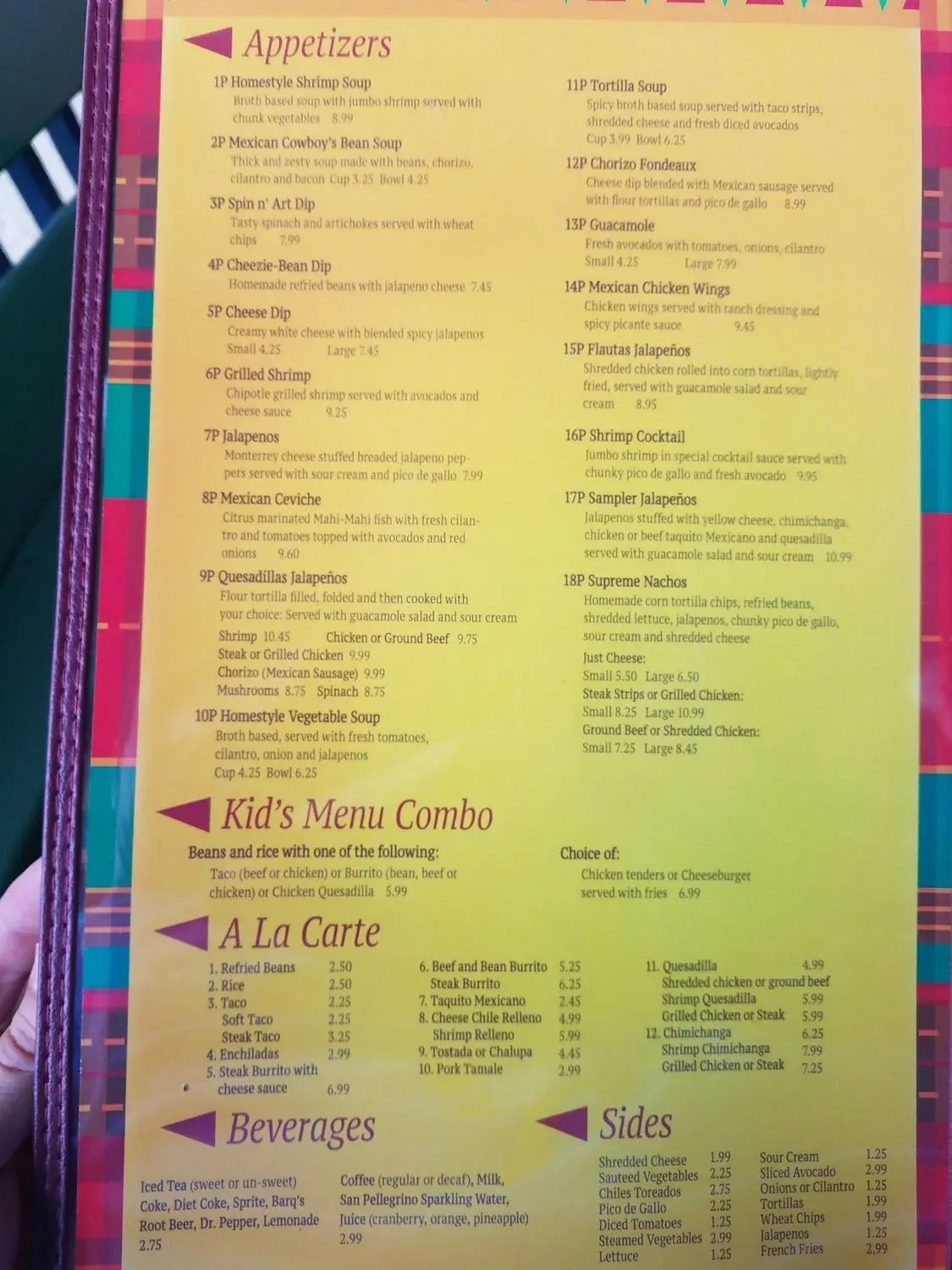 Menu 6