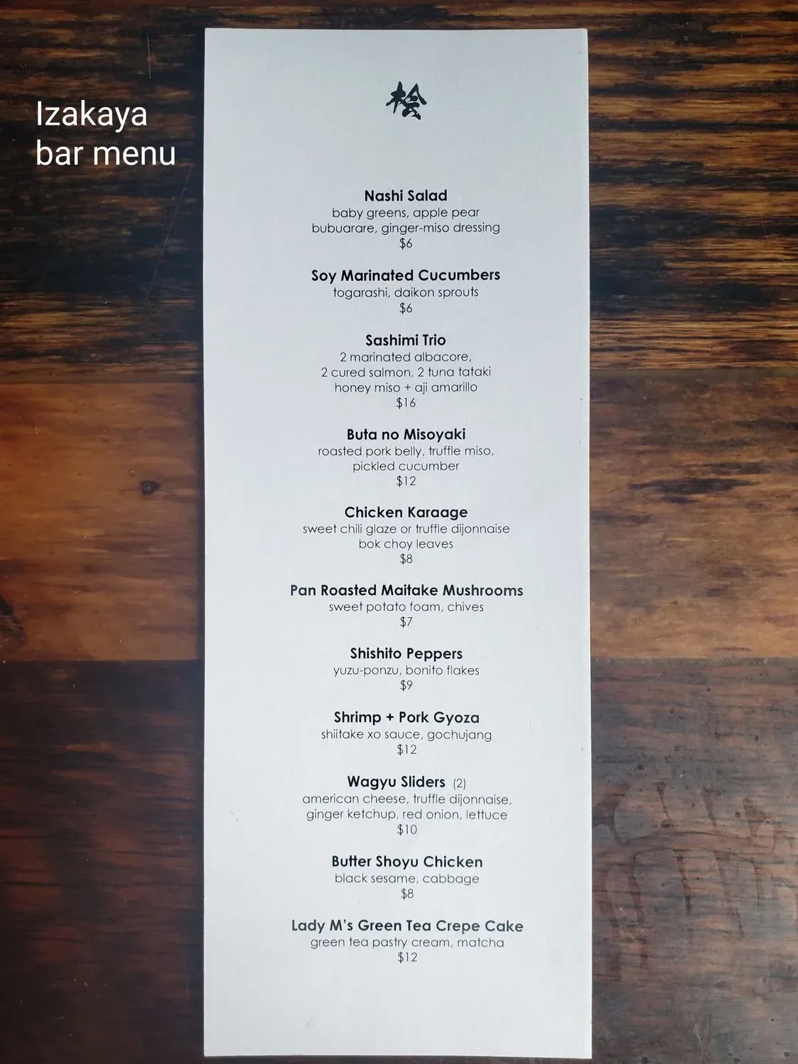 Menu 4