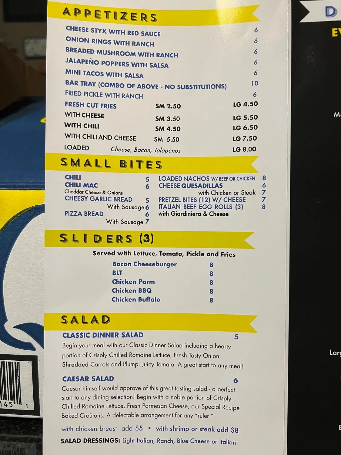 Menu 3